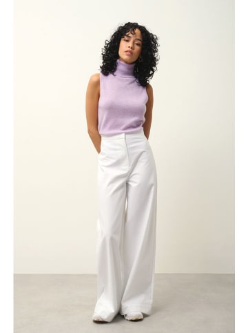 AUTHENTIC CASHMERE Kaschmir-Top "Capucin" in Flieder