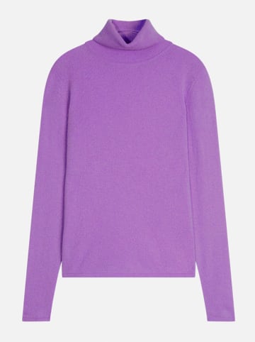 AUTHENTIC CASHMERE Kaszmirowy golf "Bise" w kolorze fioletowym