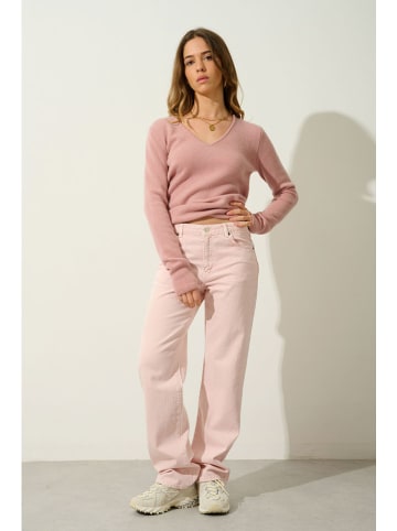 AUTHENTIC CASHMERE Kaschmir-Pullover "Chelsea" in Rosa
