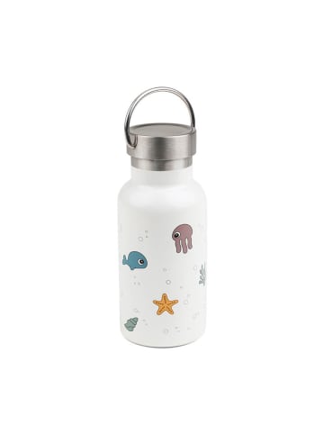 done by deer Edelstahl-Isolierflasche "Sea Friends" in Weiß - 350 ml