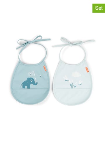 done by deer 2-delige set: slabbetjes "Elphee"