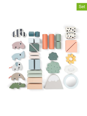 done by deer 34tlg. Bausteinset in Bunt - ab 18 Monaten