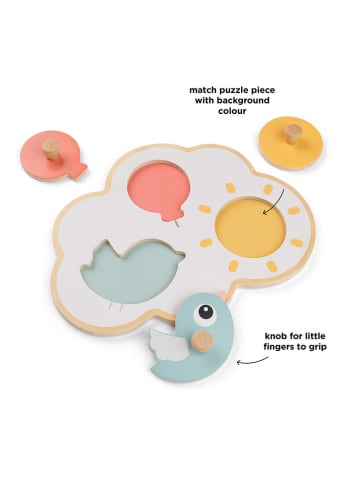 done by deer Knopfpuzzle "Happy clouds" - ab 12 Monaten