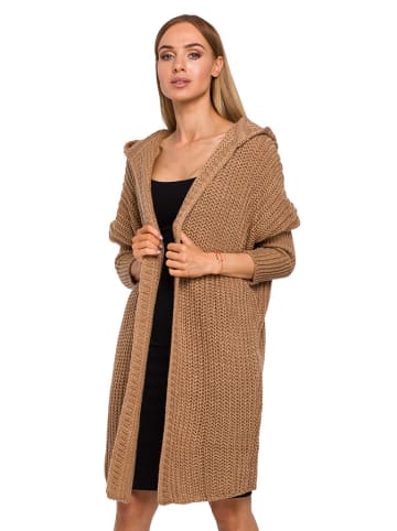 made of emotion Cardigan in Hellbraun