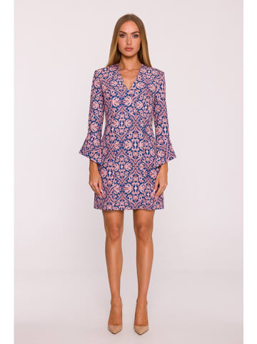 made of emotion Kleid in Blau/ Rosé