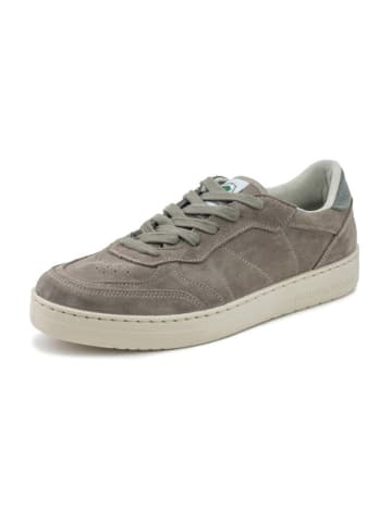 natural world Skórzane sneakersy w kolorze szarym