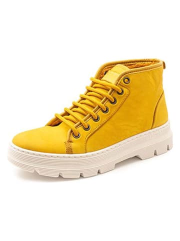 natural world Botki w kolorze żółtym