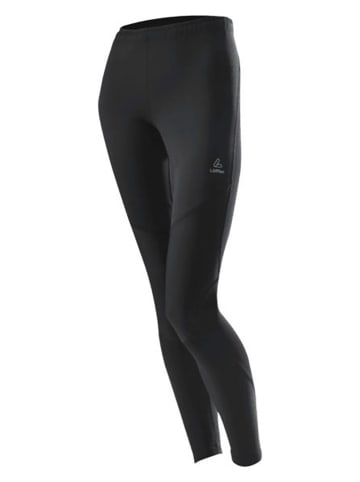 Löffler Funktionsleggings "Warm" in Schwarz