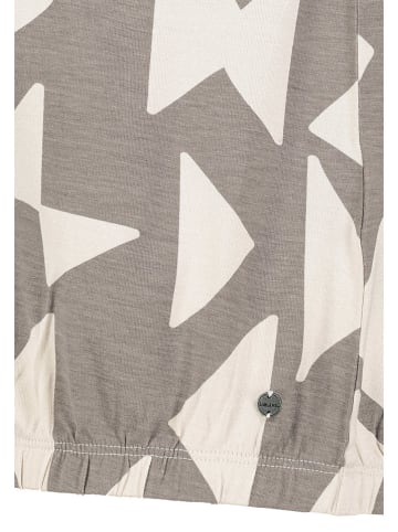 Sublevel Shirt in Grau/ Weiß