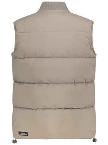 Sublevel Steppweste in Taupe