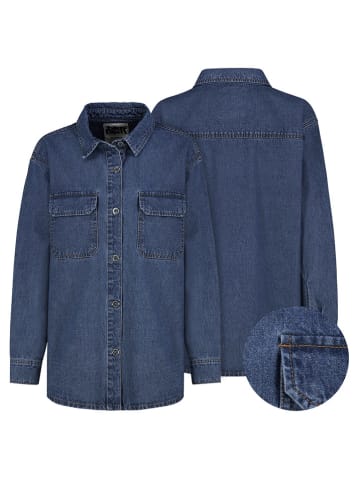 Sublevel Spijkerblouse donkerblauw