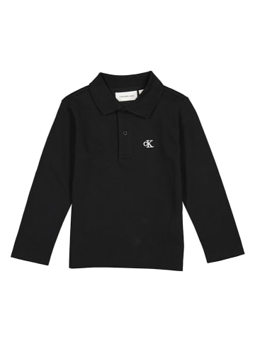 Calvin Klein Poloshirt in Schwarz