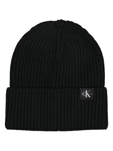 Calvin Klein Czapka beanie w kolorze czarnym