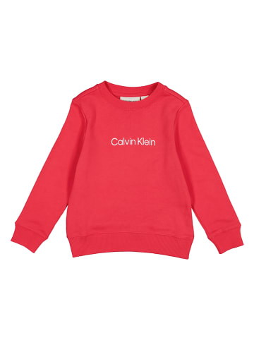 Calvin Klein Sweatshirt in Rot