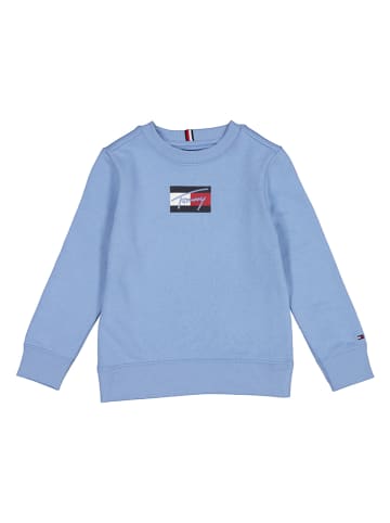 Tommy Hilfiger Bluza w kolorze błękitnym