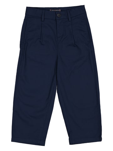 Tommy Hilfiger Spodnie chino w kolorze granatowym