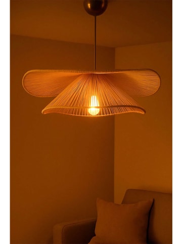 Opviq Hängeleuchte "Duvela" in Beige  - (H)52 x Ø 50 cm