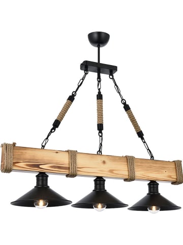 Opviq Hängeleuchte "Kütük" in Hellbraun - (B)70 x (T)20 cm