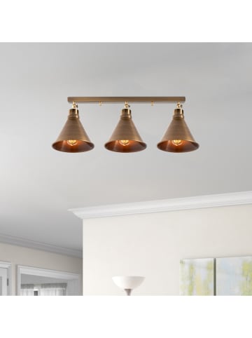 Opviq Deckenleuchte in Gold - (B)72 x (T)20 cm