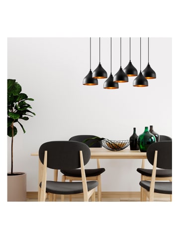 Opviq Hanglamp "Tattoo" zwart - (B)88 x (D)40 cm