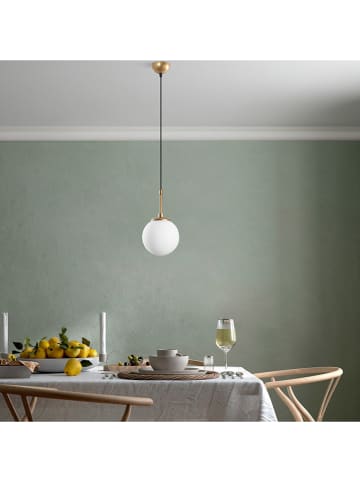 Opviq Hanglamp "Orbıtal" wit/goudkleurig - (H)115 x Ø 15 cm