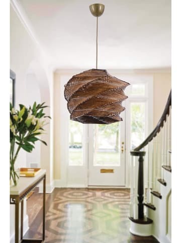 Opviq Lampa wisząca w kolorze jasnobrązowym - wys. 50 x Ø 33 cm
