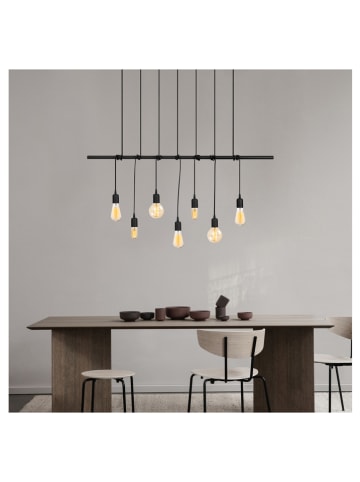 Opviq Hängeleuchte "Salkim" in Schwarz - (B)120 x (T)10 cm