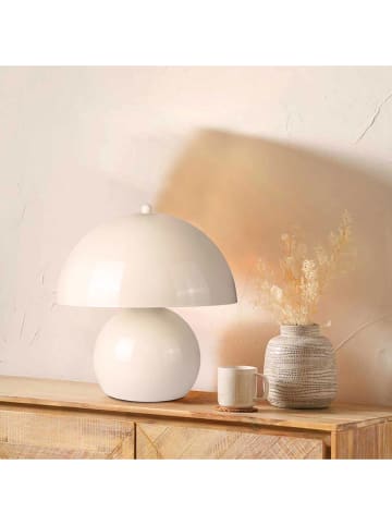 Opviq Tischleuchte in Creme - (H)30 x Ø 23 cm