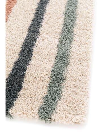 bobochic Hochflor-Teppich "Lilia" in Bunt