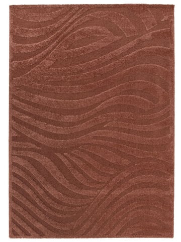bobochic Kurzflor-Teppich "Avalon" in Rot