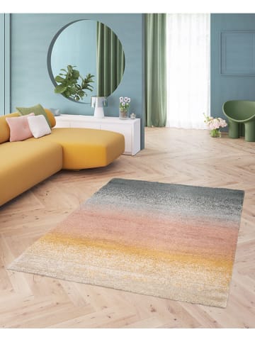 bobochic Kurzflor-Teppich "Aoki" in Bunt