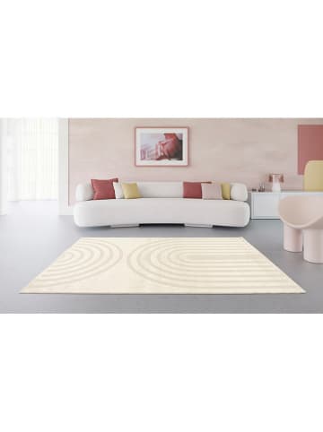 bobochic Kurzflor-Teppich "Lucas" in Beige
