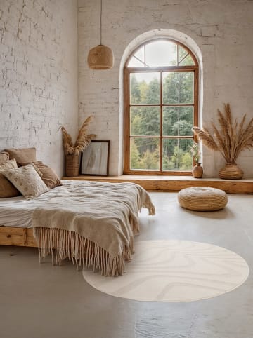 bobochic Kurzflor-Teppich "Softera" in Beige