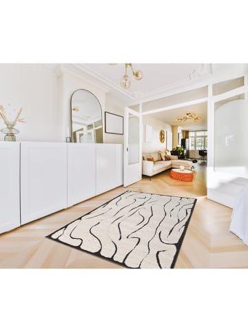 bobochic Kurzflor-Teppich "Cosmara" in Beige