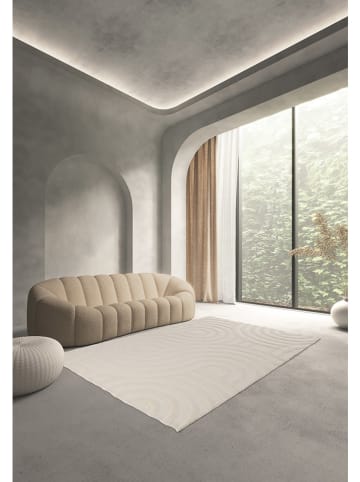 bobochic Kurzflor-Teppich "Josie" in Beige