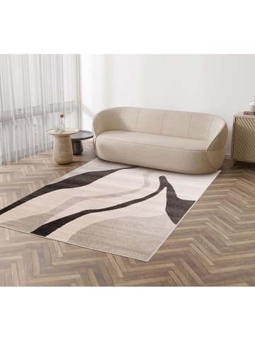 bobochic Kurzflor-Teppich "Ulys" in Grau