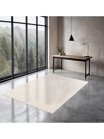 bobochic Kurzflor-Teppich "Stan" in Beige