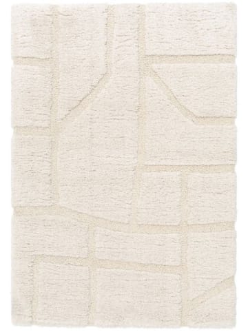 bobochic Hochflor-Teppich "Marina" in Creme