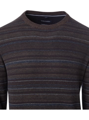 CASAMODA Sweter w kolorze brązowo-czarnym