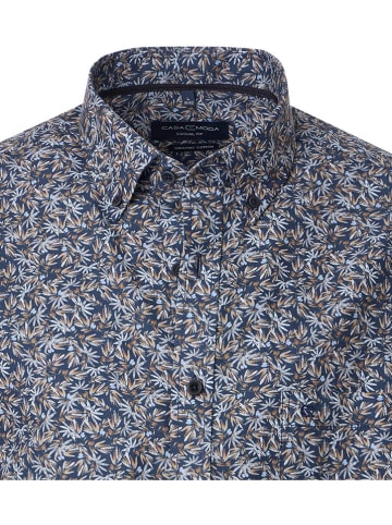 CASAMODA Blouse blauw/oranje