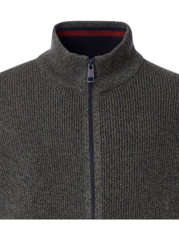 CASAMODA Vest kaki/antraciet