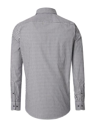 CASAMODA Blouse antraciet/beige