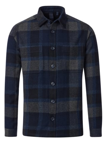 CASAMODA Kurtka koszulowa w kolorze granatowo-czarno-antracytowym