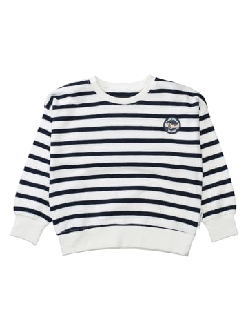 Marc O'Polo Junior Sweatshirt in Weiß/ Schwarz