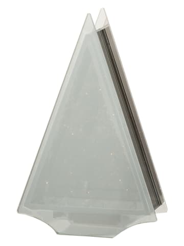 J Line LED-Dekoobjekt in Weiß - (B)15,5 x (H)24 x (T)6 cm