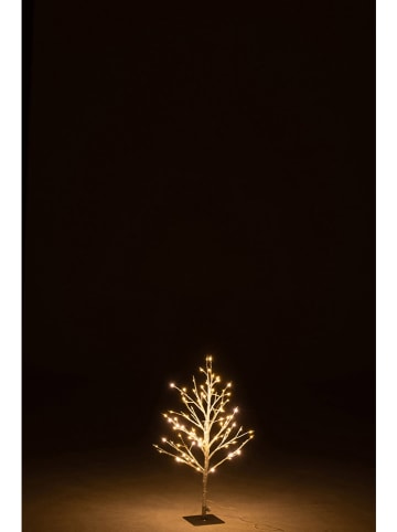 J Line LED-Dekoobjekt in Silber - (B)34 x (H)59 x (T)30 cm