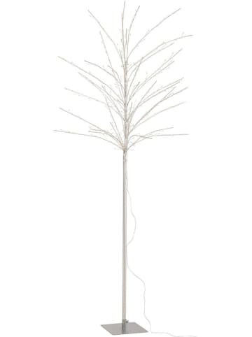 J Line LED-Dekoobjekt in Silber - (B)70 x (H)171 x (T)70 cm