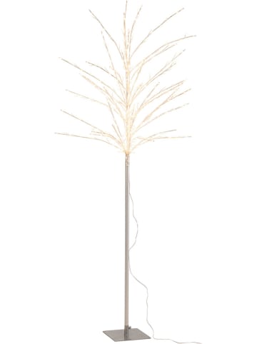 J Line LED-Dekoobjekt in Silber - (B)70 x (H)171 x (T)70 cm