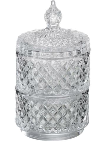 J Line Vorratsbehälter in Transparent - (H)15 x Ø 8,5 cm