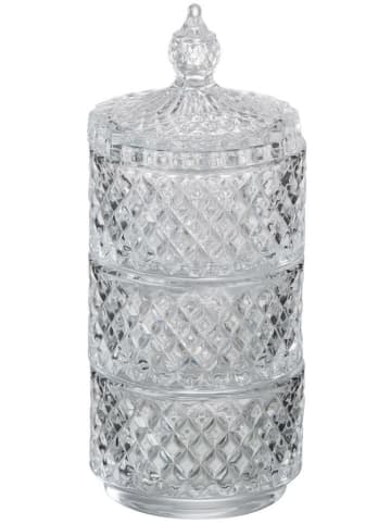 J Line Voorraadpot transparant - (H)20 x Ø 8,5 cm
